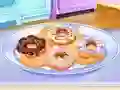 게임 진짜 도넛 요리 도전 온라인