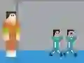 게임 초보자 vs 프로 오징어 도전 온라인