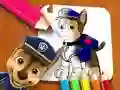 게임 PAW Patrol 색칠북 온라인