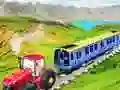 게임 체인 트랙터가 기차를 끌고 있는 온라인