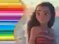 게임 모아나를 위한 색칠공부 온라인