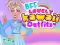 게임 BFF 사랑스러운 카와이 의상 온라인 게임 BFF 사랑스러운 카와이 의상 온라인