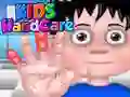게임 어린이 손 관리 온라인