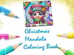 게임 크리스마스 만다라 색칠책 온라인