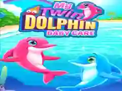 게임 내 쌍둥이 돌고래 아기 돌보기 온라인