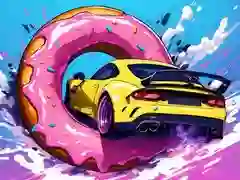 게임 지붕 자동차 스턴트 온라인