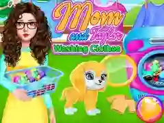 게임 엄마와 테일러가 빨래를 한다 온라인