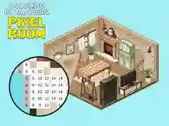 게임 숫자로 색칠하기: 픽셀 방 온라인