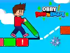 게임 Obby 탈출을 위한 그림 온라인