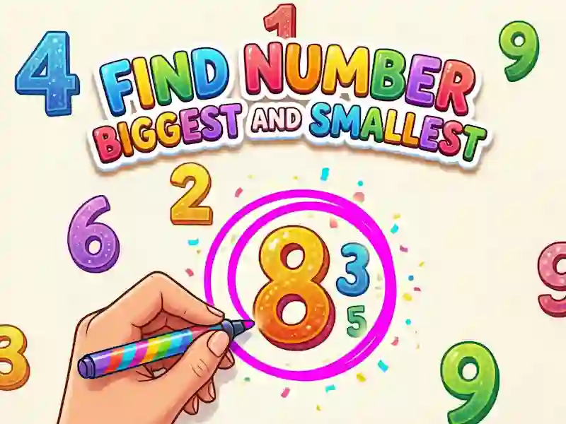 게임 Find Number Biggest and Smallest 온라인