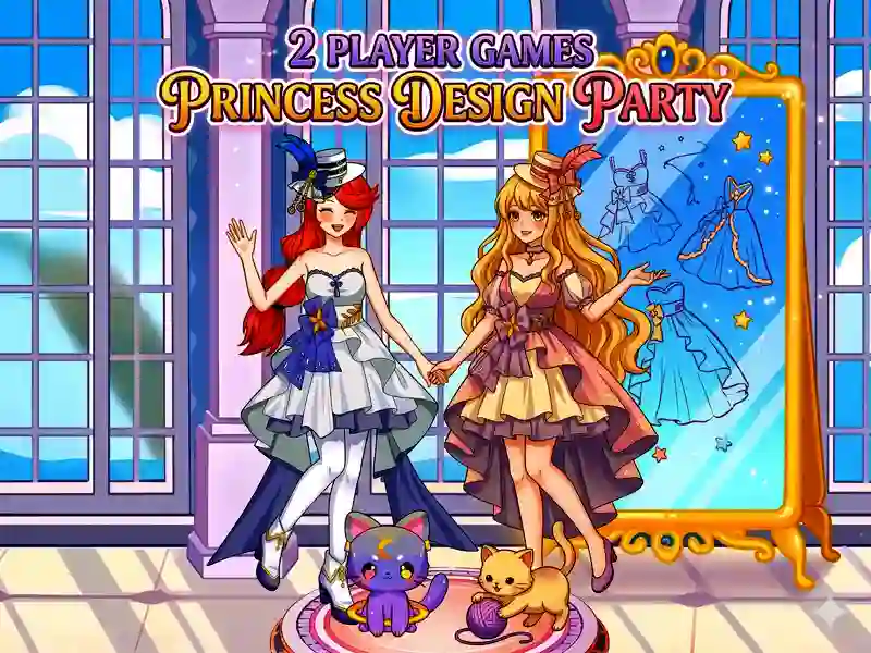 게임 2 Player Games Princess Design Party 온라인