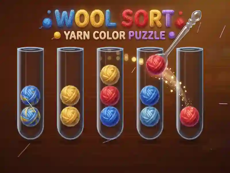 게임 Wool Sort Yarn Color Puzzle 온라인