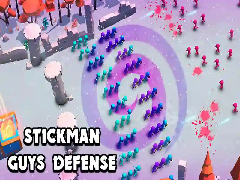 게임 Stickman Guys Defense 온라인 게임 Stickman Guys Defense 온라인