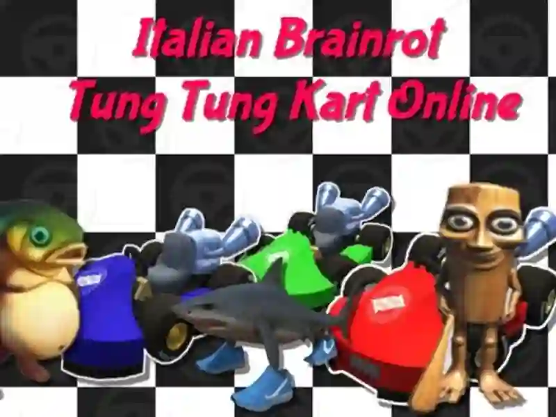 게임 이탈리아의 Brainrot Tung Tung Kart 온라인 온라인