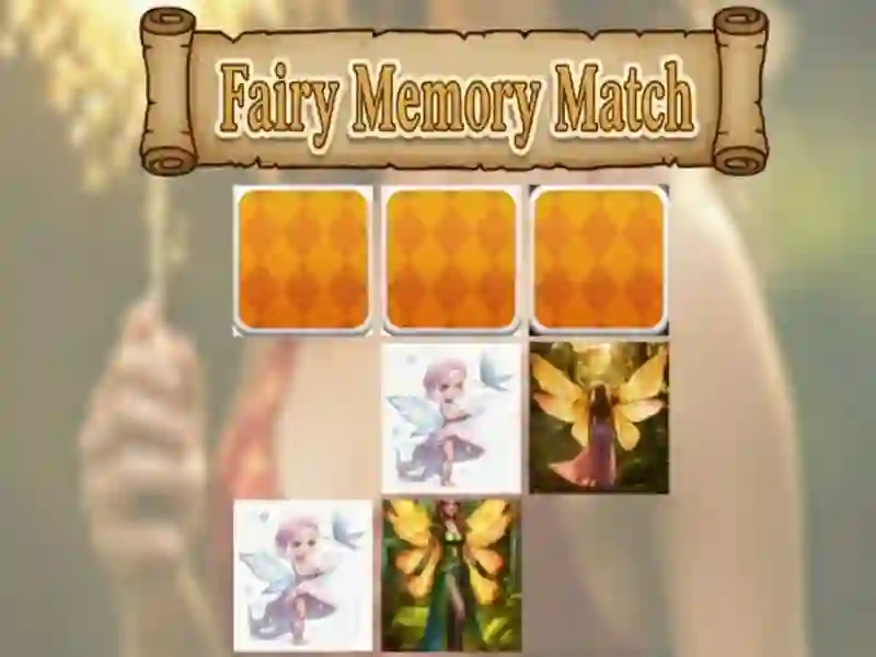 게임 요정 메모리 매치 온라인