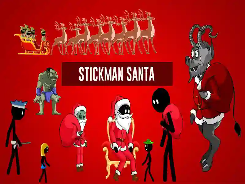 게임 Stickman Santa 온라인