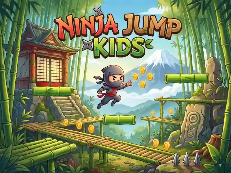 게임 Ninja Jump Kids 온라인