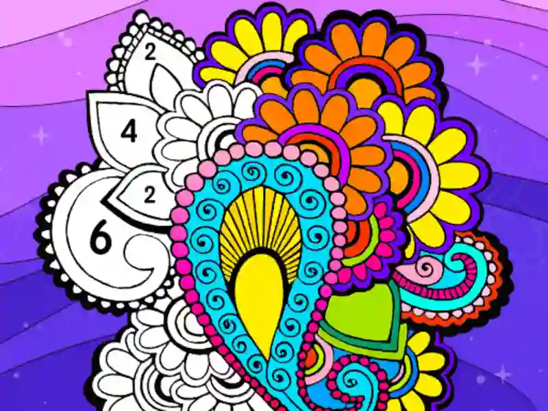 게임 숫자에 따른 색상 팬 색상 온라인