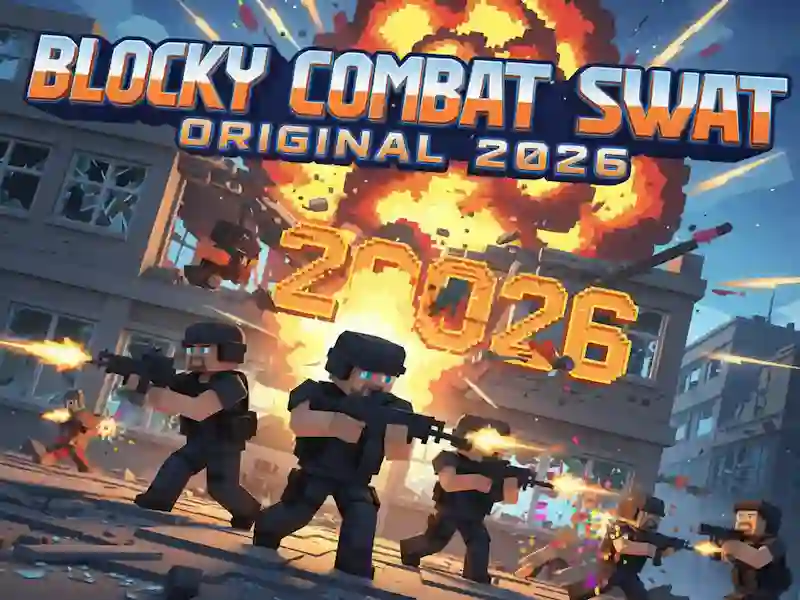 게임 Blocky Combat Swat 오리지널 2026 온라인