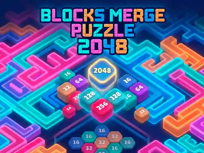 게임 Blocks Merge Puzzle 2048 온라인
