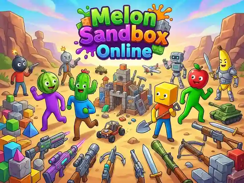 게임 Melon Sandbox Online 온라인