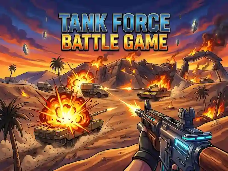 게임 Tank Force Battle Game 온라인