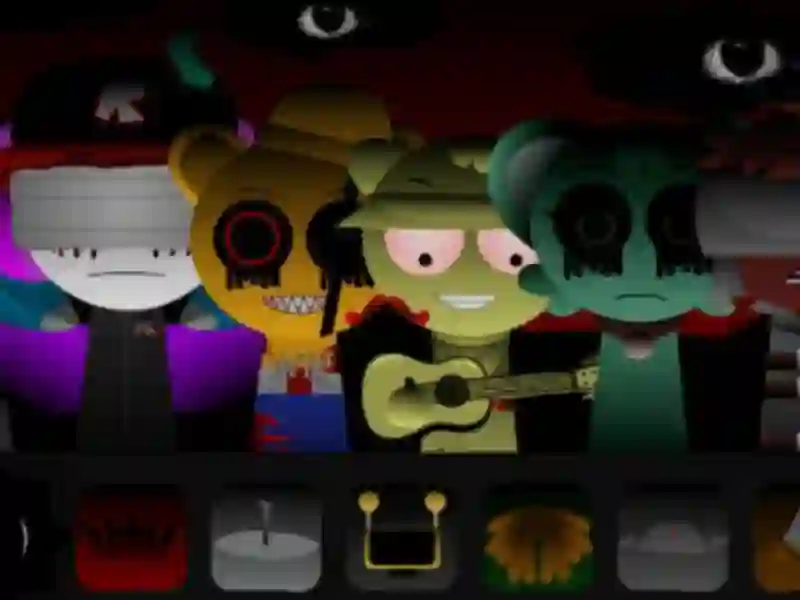 게임 Sprunki 리버스드 페이즈 3 확정 온라인