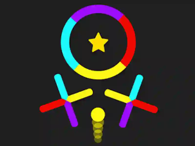 게임 볼 점프 스위치 색상 온라인