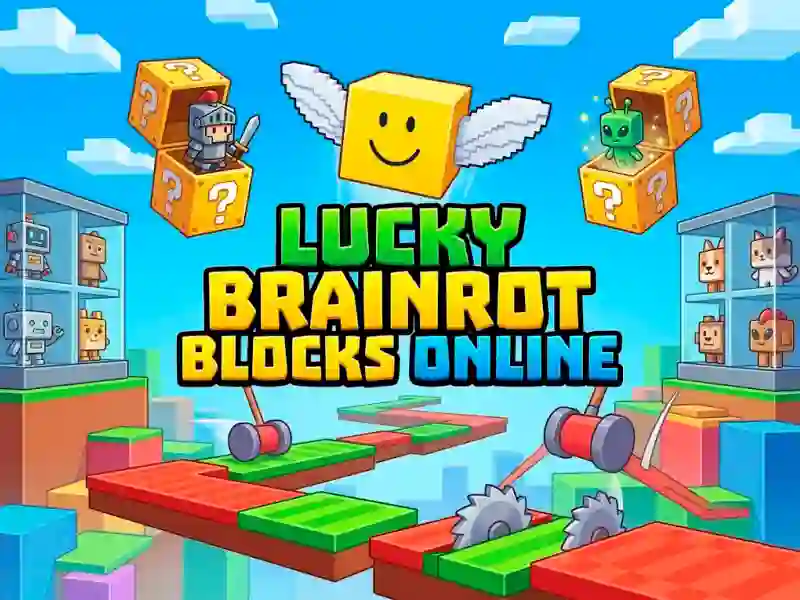 게임 Lucky Brainrot Blocks Online 온라인