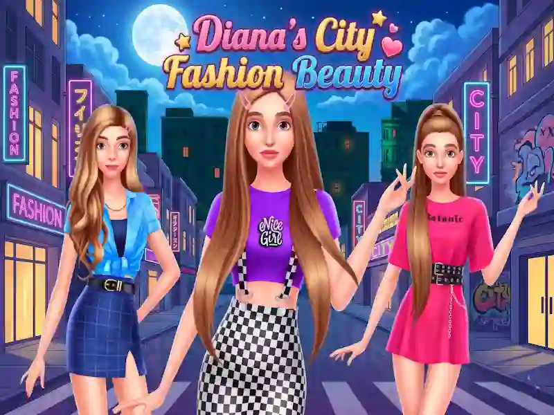 게임 Diana's City Fashion Beauty 온라인