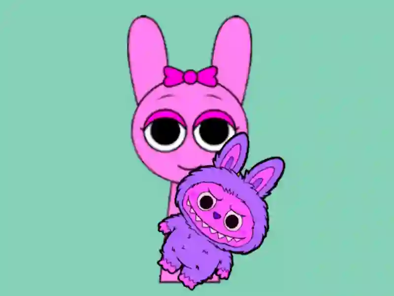 게임 Labubu Sprunki를 훔치십시오! 온라인