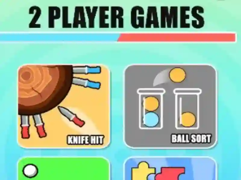 게임 2 플레이어 게임 1v1 전투 온라인