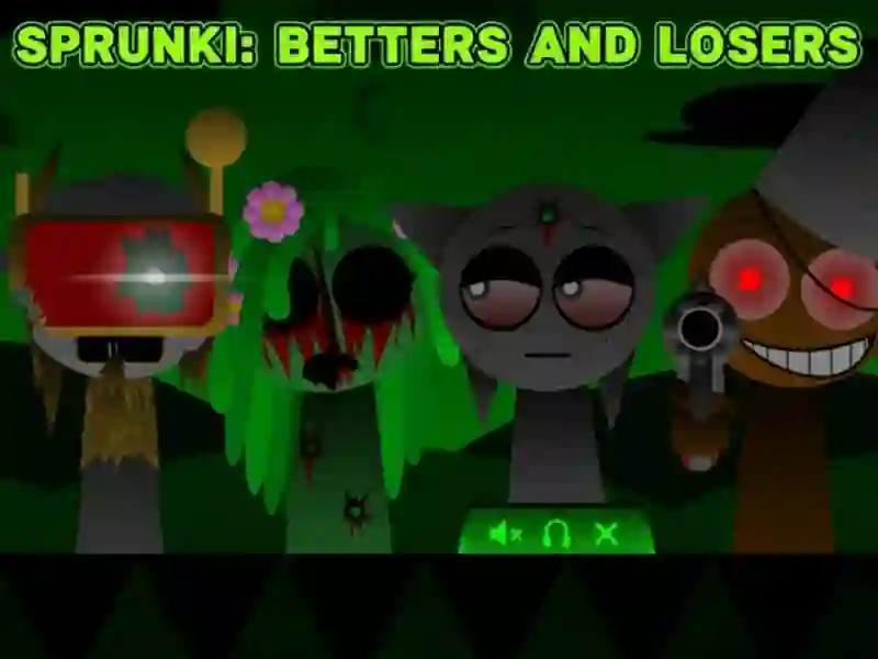 게임 Sprunki: 더 좋아지고 잃습니다 온라인