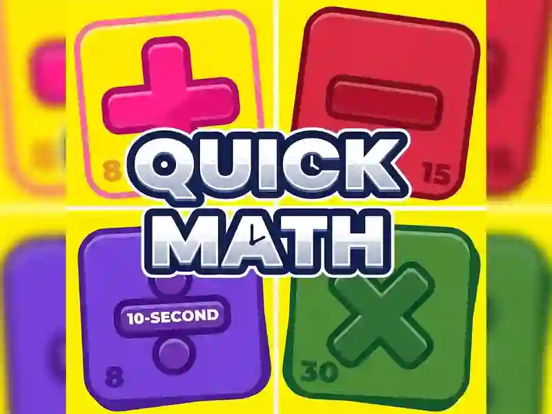 게임 Quick Math 온라인