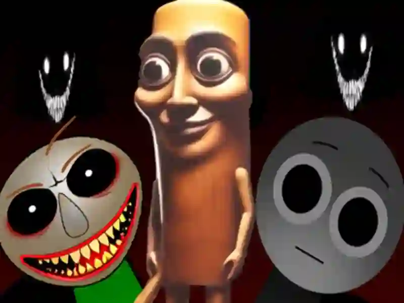 게임 Sprunki Tung Sahur 온라인