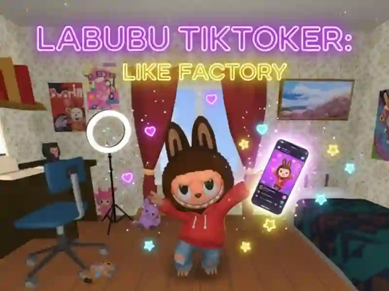 게임 Labubu TikToker: 공장처럼 온라인