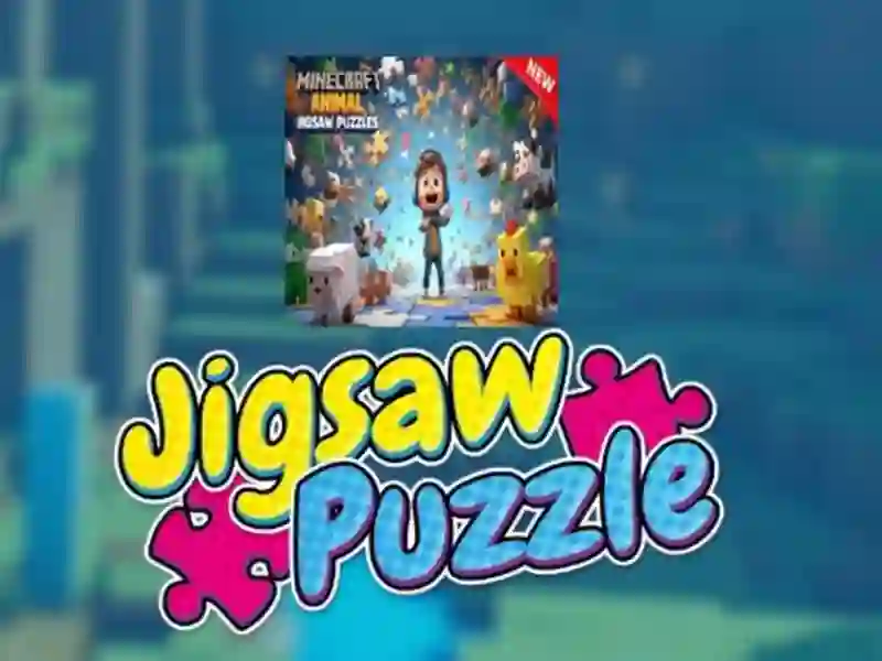 게임 Minecraft Animal Jigsaw 퍼즐 온라인