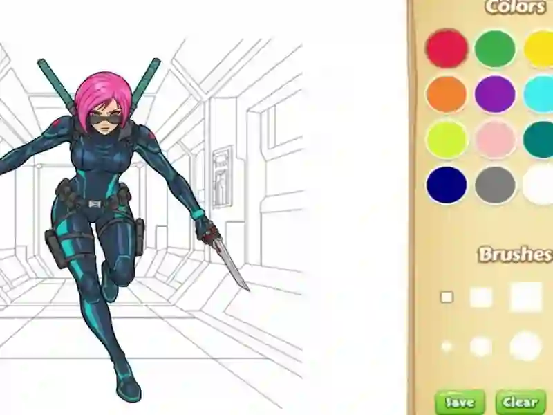 게임 아이들을위한 사악한 색칠 공부 온라인