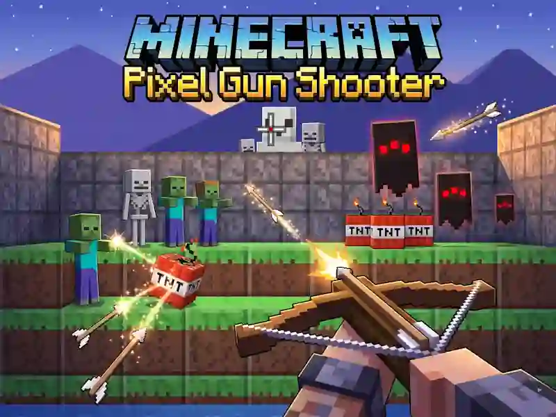 게임 Minecraft Pixel Gun Shooter 온라인
