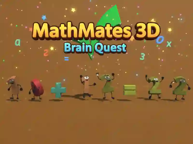게임 MathMates 3D: 두뇌 퀘스트 온라인