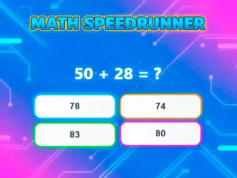 게임 Math Speedrunner 온라인