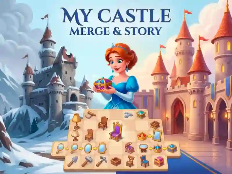 게임 My Castle. Merge & Story 온라인
