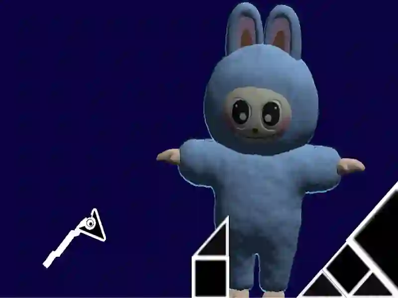 게임 Labubu 기하학 대시 온라인