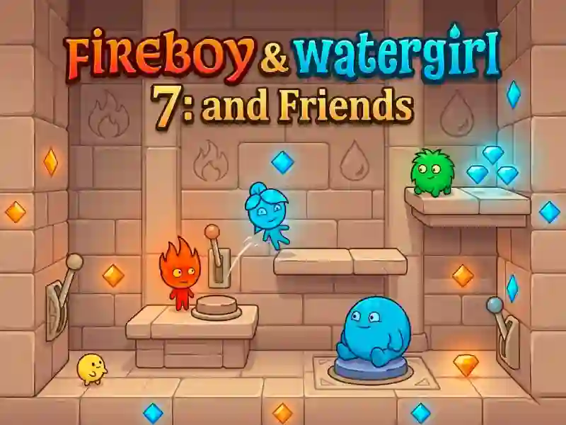 게임 Fireboy & Watergirl 7: and Friends 온라인