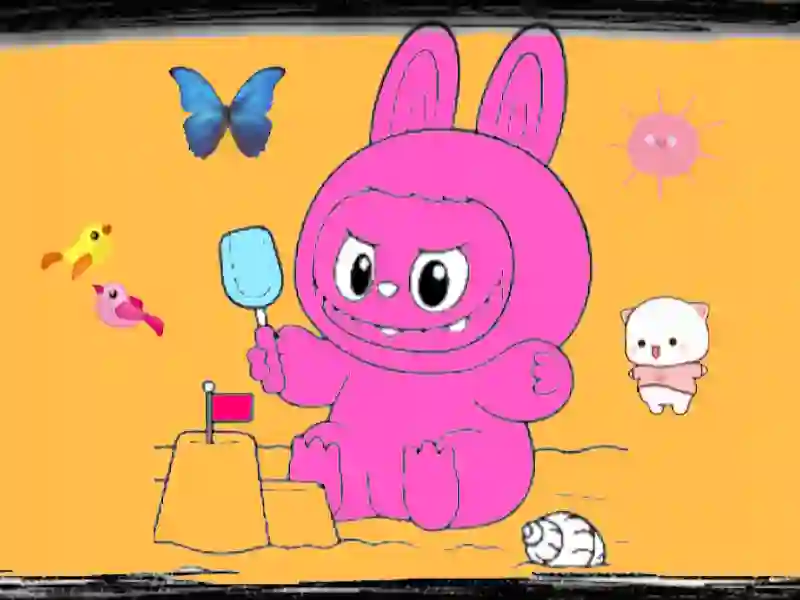 게임 Labubu Coloring Adventure 온라인