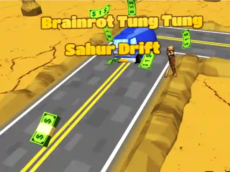 게임 Brainrot Tung Tung Sahur 드리프트 온라인