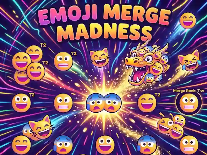 게임 Emoji Merge Madness 온라인