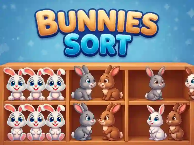 게임 Bunnies Sort 온라인