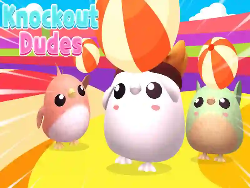 게임 녹아웃 친구들 온라인