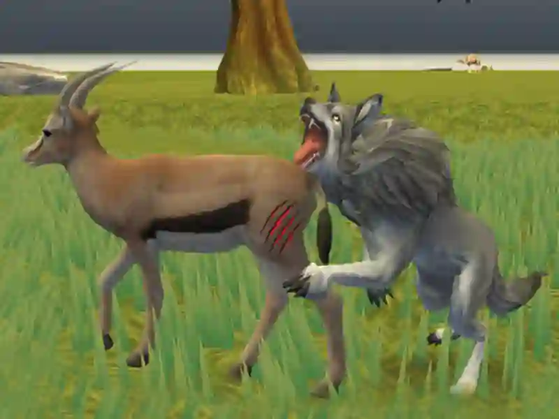 게임 Wolf Life Simulator 온라인